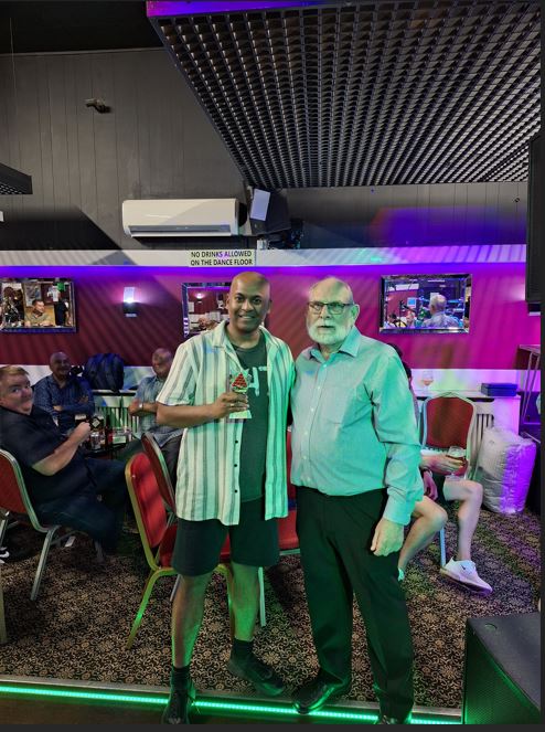 CONGRATULATIONS FOR THE PREMIER DIVISION BEST INDIVIDUAL RECORD - SEAN VAZ, SHOTS A